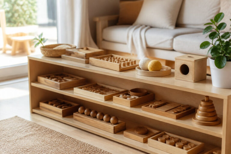 Montessori à la maison : ce qui se transpose de l&rsquo;école, ce qui ne se transpose pas, et l&rsquo;erreur sur le matériel
